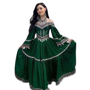 Vestido vintage afgano con bordado hecho a mano, vestido afgano cómodo antiguo único, vestido Kuchi para mujer, venta al por mayor OEM - Product Image 5