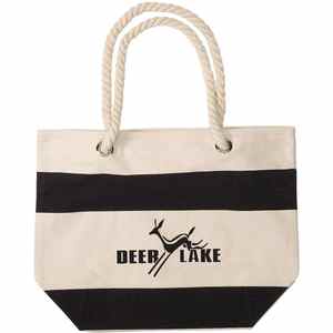 Vente en gros 2025 été coton corde toile sacs de plage longue poignée toile sac à provisions - Product Image 6