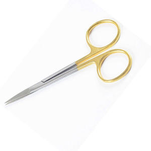 Diseño personalizado de fabricante profesional Juego de instrumentos de tijeras Iris de acero inoxidable a bajo precio Personalización de logotipo manual - Product Image 1