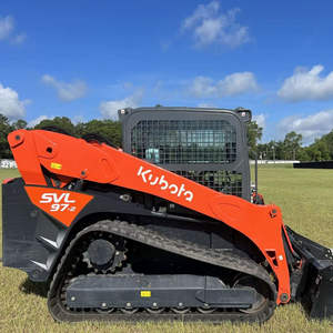 Minicargadora Kubota de 5 toneladas usada, MINICARGADORA frontal con motor diésel de 5 toneladas, retroexcavadora en buenas condiciones de trabajo, precios con descuento - Product Image 1