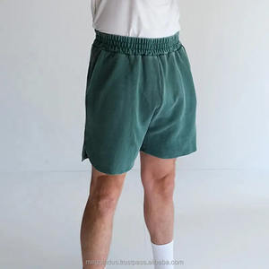 Wholesale <b>Men's</b> High Quality 100% Cotton <b>Baggy</b> Acid Wash Jogger <b>Shorts</b> Custom Logo Casual <b>Shorts</b> - Product Image 4