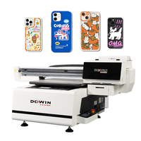 Imprimante UV LED A2 6040 60*40cm de l'usine chinoise, imprimante numérique à jet d'encre pour verre, bois, coque de téléphone, imprimante à plat UV