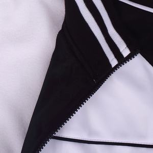 Chándal de 2 piezas unisex con logotipo personalizado, chándal liso de color sólido con logotipo bordado personalizado para hombres, ropa deportiva de invierno - Product Image 6