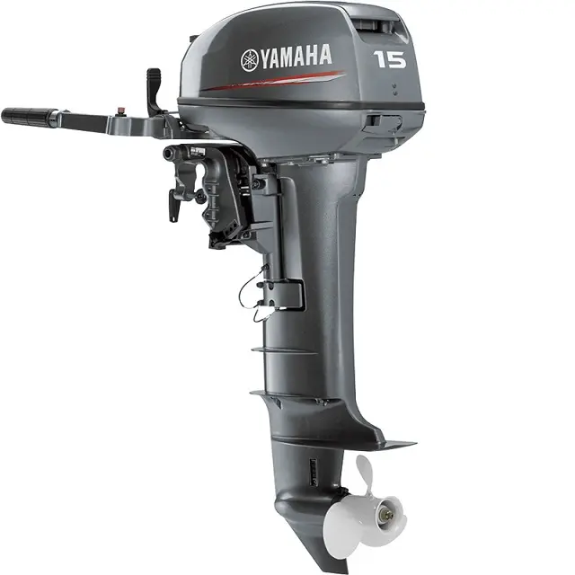 Yeni E15DMH Yamaha 2 İnme 6B4 dıştan takma Motor özel 15hp uzun şaft dıştan takma tekne motoru