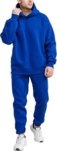 Conjunto de chándal con capucha y cremallera de algodón de alta calidad, ropa deportiva cálida transpirable para hombres y mujeres - Product Image 3