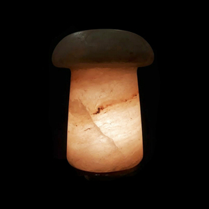 Wholesale Pink Rock Crystal <b>USB</b> Himalayan Salt Lamp Contemporary Mini Mushroom Shaped Home Decoration All Room Types Electric - Product Image 6