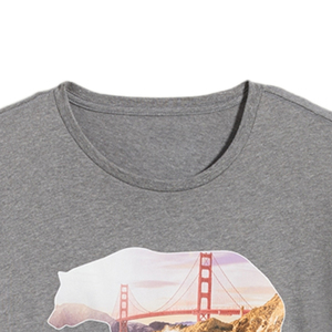 T-shirt homme 100% coton, nouvelle mode OEM, impression numérique personnalisée - Product Image 6
