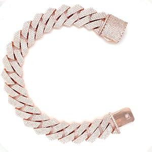 Pulsera de diamantes única para mujer Pieza de joyería elegante para funciones de aniversario de looks nupciales y fiestas corporativas - Product Image 1