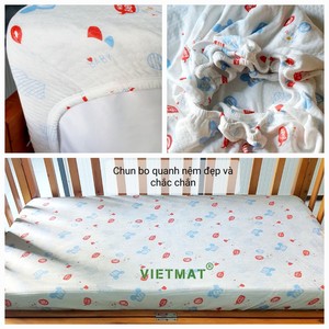 Tissu multifonctionnel 100% coton bambou triple couche extra absorbant l'eau léger emmailloter bébé confortable - Product Image 2