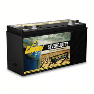 Batterie AGM à décharge profonde 12V 110Ah Groupe 31, batterie scellée Crown - Product Image 1