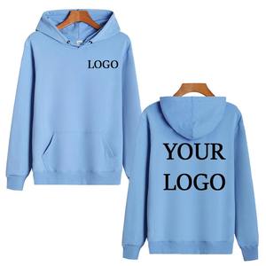 Sweat à capuche et sweat-shirt à capuche 100% coton pour hommes Streetwear d'hiver avec broderie 3D et motif imprimé au col à capuche - Product Image 2