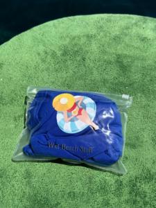 Estuche de Plástico Transparente/Esmerilado Personalizado para Trajes de Baño |   Bolsa Impermeable con Cierre Deslizante para Ropa Mojada y Toallas - Product Image 3