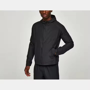 OEM Pantalon coupe-vent d'hiver en nylon respirant de la meilleure qualité, deux pièces avec fermeture éclair, survêtements avec logo imprimé personnalisé, options de taille plus - Product Image 4