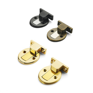 Moderno in ottone solido invisibile porta di arresto spazzolato ottone forte magnetico silenzioso fermaporta <span class=keywords><strong>per</strong></span> cucina camera da letto <span class=keywords><strong>bagno</strong></span> dorato - Product Image 1