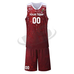 Uniforme de baloncesto 2025 con número de nombre personalizado, ropa deportiva de poliéster de secado rápido para hombres, uso universitario y de equipo - Product Image 6