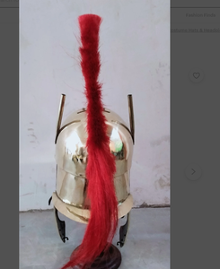 Gladiateur Jouer Spartiate Casque Soldat Bataille Médiévale Costume Cosplay Grec Sparte Ancien Romain Corinthien Acier - Product Image 1