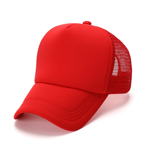 Casquette camionneur vierge de haute qualité à 5 panneaux en maille de mousse pour hommes et femmes - Product Image 4