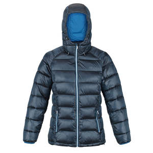 Women's Waterproof <b>Winter</b> Insulated Padded Quilted Puffer Jacket with Hood Plus Size Outerwear - Product Image 1