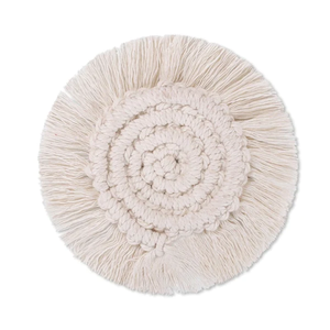 Napperons en macramé de haute qualité avec finition naturelle classique de conception standard pour la décoration de table de la maison ou de l'hôtel - Product Image 6