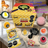 Groothandel Halal BRC Kosher Panda Jelly Popping Candy Op Maat Gemaakte Fruit Smaak DIY Novelty Voedselvormige Zachte Pudding Suiker