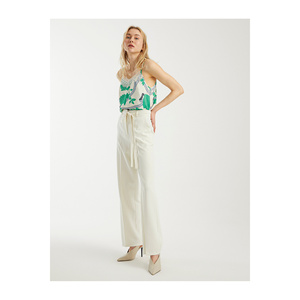 Ropa Deportiva de Yoga de Viscosa con Detalles de Encaje, de Alta Calidad, sin Mangas, Corte Regular, Muy Colorida, para Mujer - Product Image 6