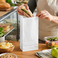 Bolsa de Papel Kraft Ecológica, Orgánica, para Regalos, Clásica, Profesional, de Grado Alimenticio, Certificada, Libre de BPA, No Tóxica, con Base Plana