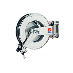 Meclube-Carrete de manguera de combustible diésel inox, sistema de suministro de combustible de 8m, 3/4 pulgadas, - Product Image 1