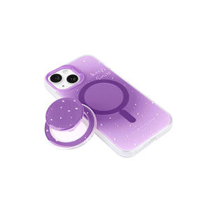 Coque en silicone tendance style TikTok pour iPhone 15 Plus et Max, compatible MagSafe, détachable pour support PopSocket, douce - Product Image 2