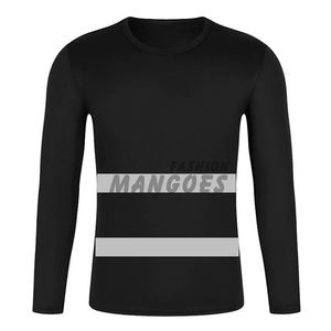 Camisas de manga larga impermeables de poliéster de seguridad reflectante de alta visibilidad y pantalones cortos de alta visibilidad de secado rápido para ropa de trabajo de construcción - Product Image 1