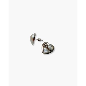 Pendientes de Perlas Mabe en Forma de Corazón - Product Image 2