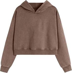 Cómodas Sudaderas de Invierno Tejidas 100% Algodón para Mujer con Logotipo Frontal - Product Image 2