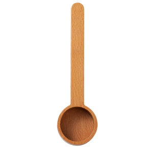 Natural Wooden Coffee Spoon <b>for</b> Coffee Beans with Ergonomic Handle <b>for</b> Easy Use - Product Image 2