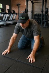 1X1m. Dày phòng tập thể dục gạch cho Thể dục dụng cụ thảm & sàn - Product Image 6