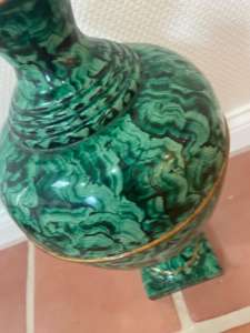 Pot de fleur en malachite, matériau marbré imperméable, auto-adhésif écologique - Product Image 3