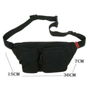 Sac banane unisexe personnalisé, mini, design tendance, en nylon imperméable, sac de ceinture de luxe, sac de voyage, sac bandoulière, sac de poitrine - Product Image 2