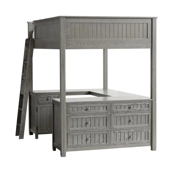 new product Bed Beads cool bed with computer desk Organization Storage Cabinet for bedroom furniture