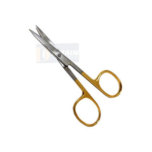 OEM logotipo personalizado profesional de alta calidad de acero inoxidable cutícula tijeras de uñas con precio barato - Product Image 3