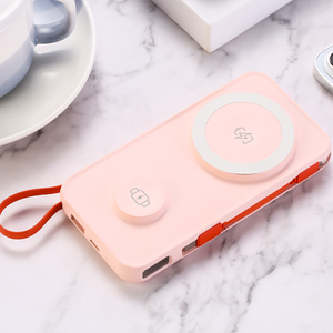 Casque de montre téléphone <span class=keywords><strong>portable</strong></span> 3-en-1 Powerbank <span class=keywords><strong>Portable</strong></span> Mini Power Bank 20000mAh Pour 15W <span class=keywords><strong>Chargeur</strong></span> sans fil magnétique pour téléphone - Product Image 5