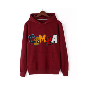 Sudadera con capucha bordada de chenilla de alta calidad OEM ODM 100% algodón invierno fabricante personalizado - Product Image 6