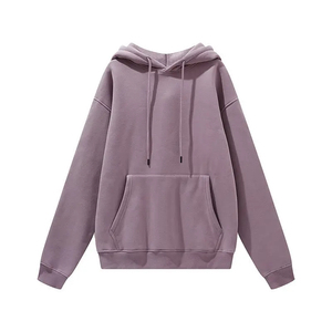 High Quality Custom Logo <b>Mens</b> Heavyweight Fleece Hoodie Oversized Loose Fit Blank Drawstring Streetwear <b>Pullover</b> Wholesale - Product Image 2
