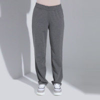 REDDITO SPORTS Ensemble deux pièces islamique pour femme, style simple, décontracté, respirant, écologique, uni, 100% coton, grande taille