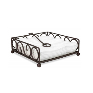 Servilletero de restaurante de metal de alta calidad con acabado elegante para mesa, comedor y utensilios de cocina, almacenamiento de papel tisú - Product Image 1