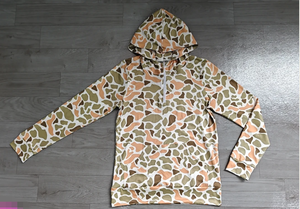 Sudadera con Capucha y Bolsillos con Cremallera para Hombre Adulto, Diseño Camuflaje Verde Amarillo del Sur - Product Image 5