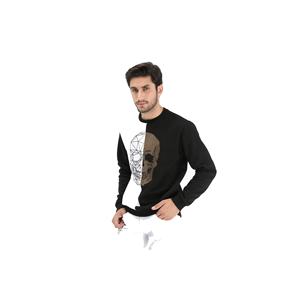 Nouvel Arrivage – Sweat-shirt Homme Hiver Col Rond Manches Longues Écologique Respirant avec Logo Personnalisé Brodé et Options de Teinture Unie 100% Coton - Product Image 1