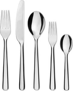 Ensemble de couverts en acier inoxydable personnalisable selon les besoins, couteau, cuillère, fourchette, design moderne, couverts en métal, fabrication indienne - Product Image 2