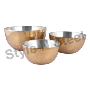 ชามโอดูสแตนเลสเกรดพรีเมี่ยมดีไซน์คลาสสิกสำหรับการจัดเก็บที่ยั่งยืน - Product Image 1