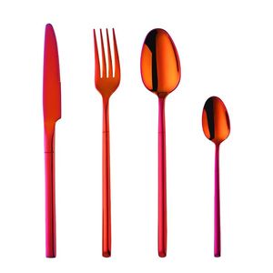 NOUVEAU Ensemble de couverts en métal noir, design moderne, cuillère et fourchette, prix de gros - Product Image 3