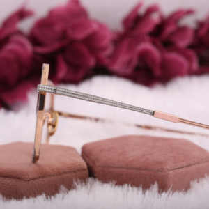 Lunettes hexagonales unisexes de créateur Lunettes en alliage à la mode avec clous en moissanite pour un usage quotidien - Product Image 3