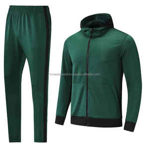 Nuevo diseño 2025, venta al por mayor, secado rápido, transpirable, deportes, Jogging, hombre, chaqueta con capucha, pantalones, fútbol, baloncesto, chándal, conjunto - Product Image 4