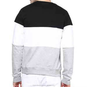 Sweat à capuche zippé en molleton de coton pour homme, manches longues, patchwork, écologique et respirant, idéal pour l'hiver et les activités de plein air - Product Image 2